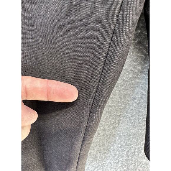 Vintage Escada Margaretha Ley Womens Size 38 Blazer Dark Gray 5 Button - Picture 7 of 13